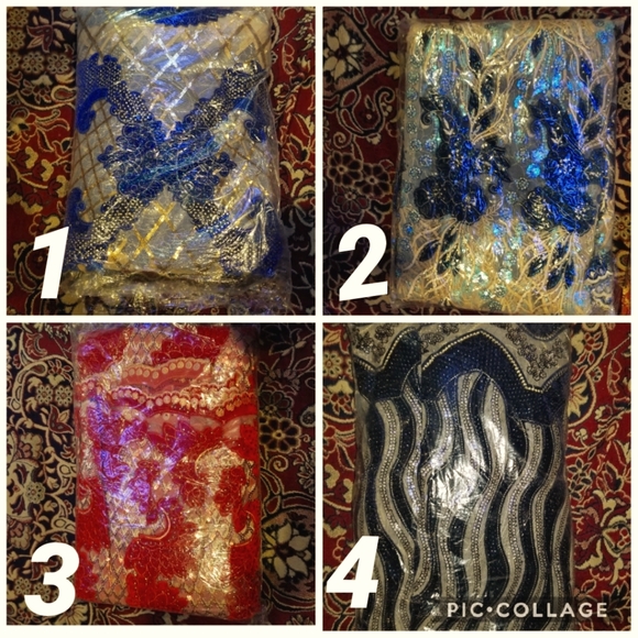 Luxury African Fabric - Picture 3 of 3